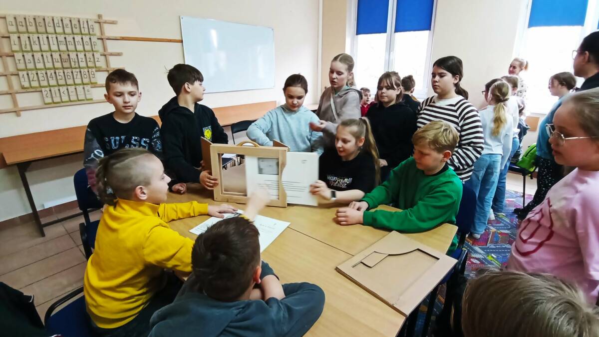 Wizyta kl. 4c w Bibliotece Pedagogicznej